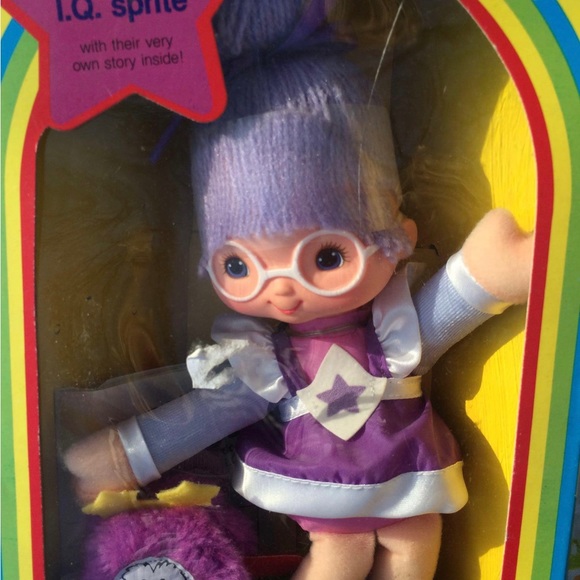 Vintage Shy Violet Rainbow Brite doll 1984 mint in box MIB antique collectable - Picture 4 of 6